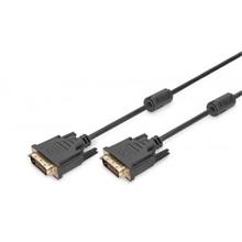 Digitus DVI propojovací kabel, DVI(24+1), 2x ferit M/M, 3,0 m, DVI-D Dual Link, bl