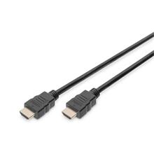 Digitus Highspeed Ethernet HDMI (1.4) propojovací kabel, 3x stíněný, AWG 30,  2m, pozl. kontakty