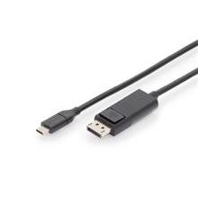 DIGITUS kabelový převodník USB C na DP 2,0m,