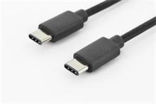 Digitus USB 3.1 Type-C připojovací kabel, typ C do C, M / M, 1,8 m, vysokorychlostní, UL, bl