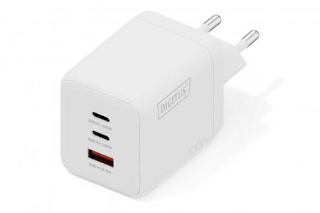 DIGITUS USB Nabíječka GaN 100W 2x USB-C, 1x