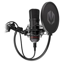 Endorfy mikrofon Solum/streamovací/nastavitelné rameno/pop-up filtr/3,5mm jack/USB-C/USB-A