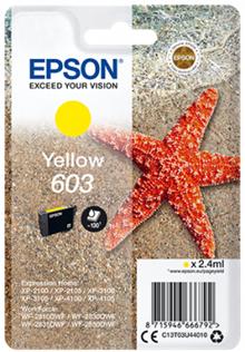 EPSON cartridge T03U4 yellow (hvězdice)