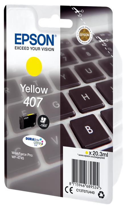 EPSON cartridge T07U4 yellow