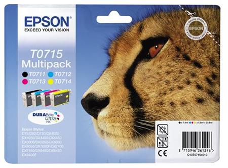 Epson Multipack 4-colours T0715 DURABrite