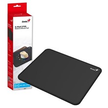 Genius G-Pad 270S, Podložka pod myš, 270×220×2mm, hladký textilní povrch, odolná proti rozlití tekutin,černá
