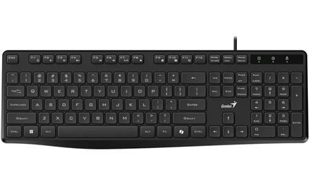 Genius KB-117S Klávesnice, drátová,tichá, USB,