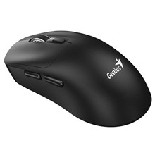 Genius NX-8260S BT, Myš, bezdrátová, optická, 2400DPI, 6 tlačítek, tichá, dobíjecí, Copilot, Bluetooth + 2,4 GHz, černá