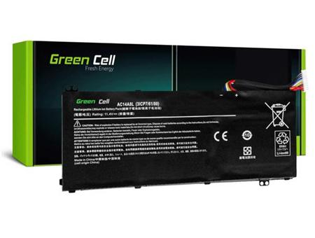 Green Cell Battery AC14A8L AC15B7L for Acer