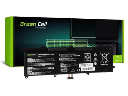 Green Cell Battery C21-X202 for Asus X201E F201E