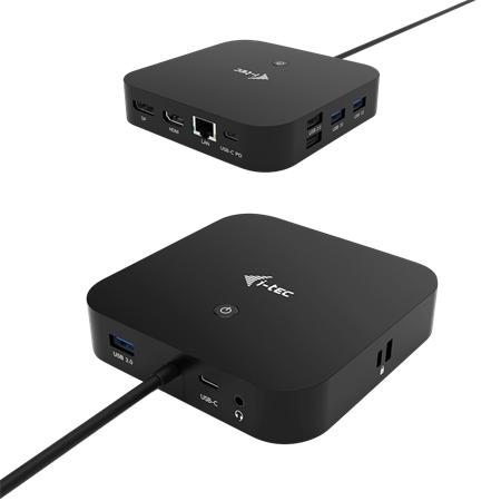 i-tec USB-C HDMI DP Docking Station with Power