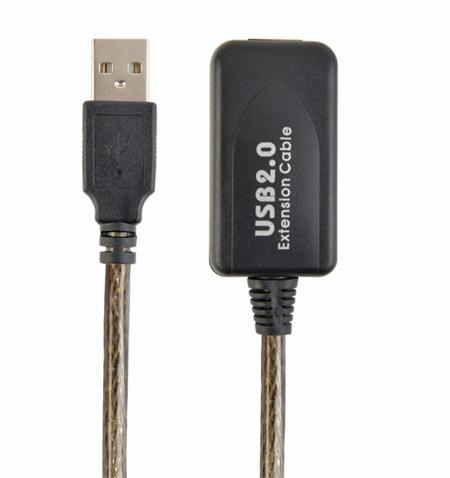 Kabel CABLEXPERT USB 2.0 aktivní prodlužka, 10m,