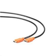 Kabel GEMBIRD HDMI-HDMI 3m, 1.4, M/M stíněný, zlacené kontakty, CCS, ethernet, černý
