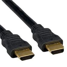 Kabel HDMI-HDMI 4,5m, 1.4, M / M stíněný, zlacené kontakty, černý
