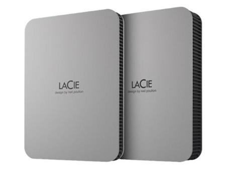 LACIE Mobile Drive HDD USB-C 1TB 2.5inch Moon