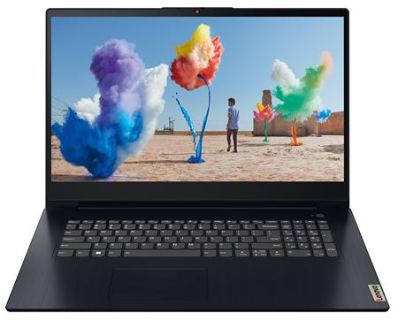 Lenovo IdeaPad 3 17IAU7, modrá (82RL00CGCK)