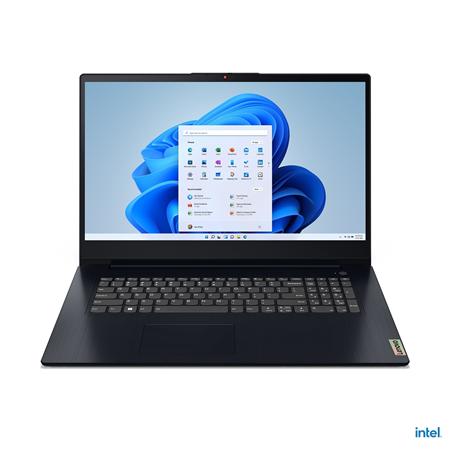 Lenovo IdeaPad 3 17IAU7, modrá (82RL00E1CK)