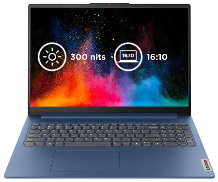 Lenovo IdeaPad Slim 3 16IAH8, modrá (83ES003RCK)