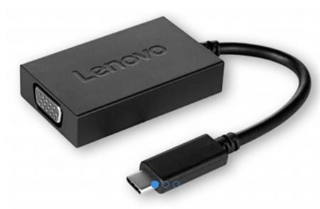 Lenovo kabel redukce USB-C to VGA Plus Power