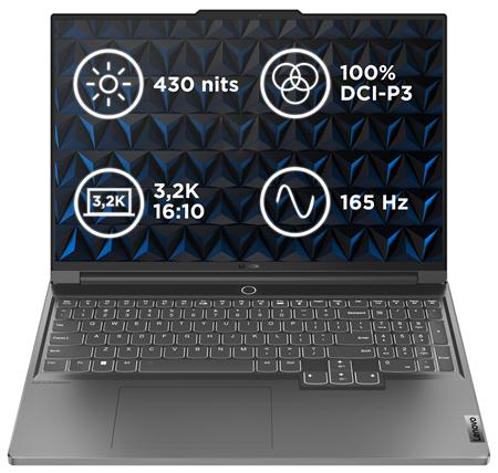 Lenovo LEGION Slim7 16IRH8, šedá (82Y3004SCK)