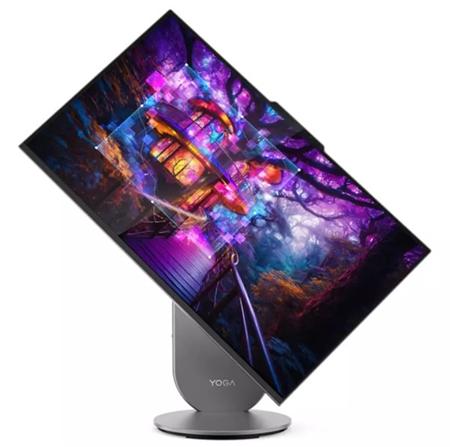 Lenovo YOGA AIO 27IAH10, šedá (F0J20014CK)