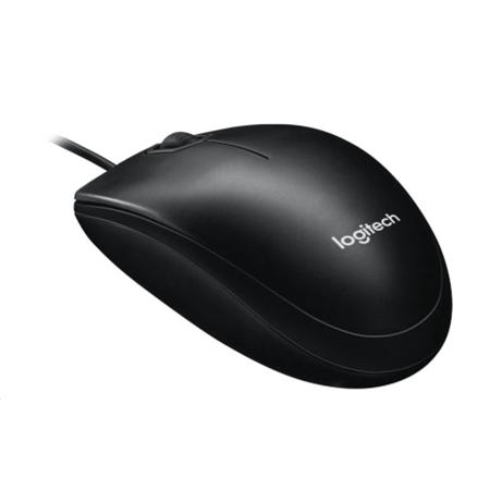 Logitech myš M100, optická, USB, 3 tlačítka,