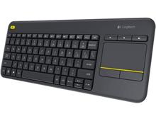 Logitech Wireless Touch Keyboard K400 plus, USB,CZ