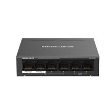 Mercusys MS106PG 6portový stolní switch 100/1000 Mb/s se 4 porty PoE+