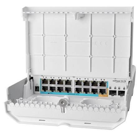 MikroTik CRS318-1Fi-15Fr-2S-OUT - netPower 15FR