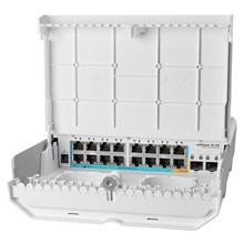 MikroTik CRS318-1Fi-15Fr-2S-OUT - netPower 15FR reverzní POE switch