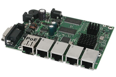Mikrotik RB450G 680 MHz, 256 MB RAM, Router OS