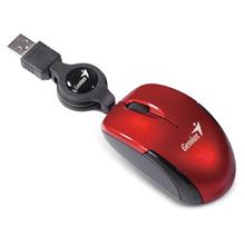 Myš GENIUS Micro Traveler V2, USB ruby
