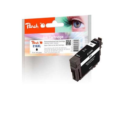 PEACH kompatibilní cartridge Epson No 16, black,