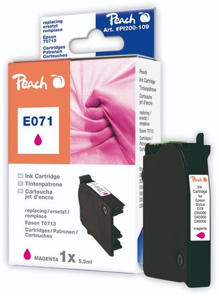 PEACH kompatibilní cartridge Epson T0713,