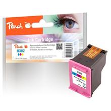 PEACH kompatibilní cartridge HP F6U65A, No 302, color, 7.5ml