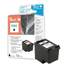 PEACH kompatibilní cartridge HP F6U66A, No 302, black, 6ml