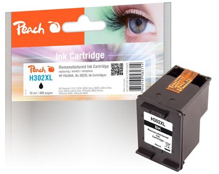 PEACH kompatibilní cartridge HP F6U68A, No 302,