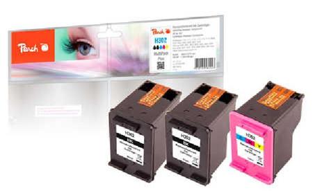 PEACH kompatibilní cartridge HP No 302 MultiPack