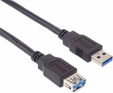 Prodlužovací kabel USB 3.0, 5Gbps A-A, MF, 9pin,