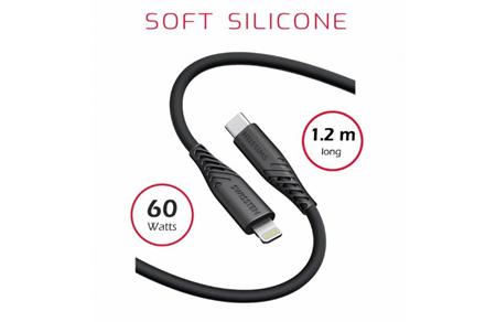 SWISSTEN DATOVÝ KABEL SOFT SILICONE USB-C /