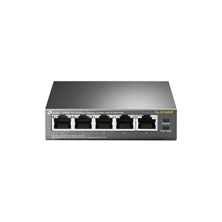 TP-Link TL-SF1005P - PoE switch, 5xLAN/4xPoE,