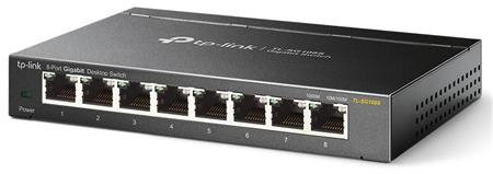 TP-Link TL-SG108S, 8-Port Gigabit Desktop
