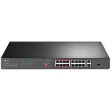 TP-Link TL-SL1218P Switch 16x 10/100Mbps PoE+ 2x