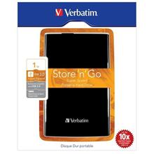 VERBATIM HDD 2.5” 1TB Store 'n' Go USB 3.0, Black
