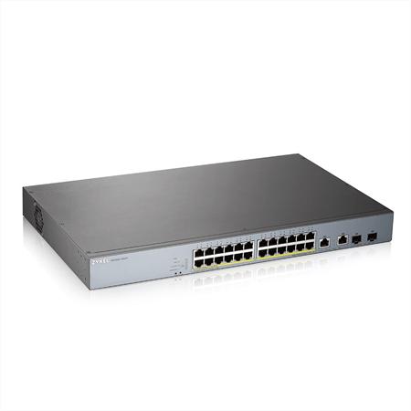 Zyxel GS1350-26HP, 26 Port managed CCTV PoE