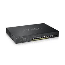 Zyxel XS1930-12HP, 8-port Multi-Gigabit Smart Managed PoE Switch 375Watt 802.3BT, 2 x 10GbE + 2 x SFP+ Uplink